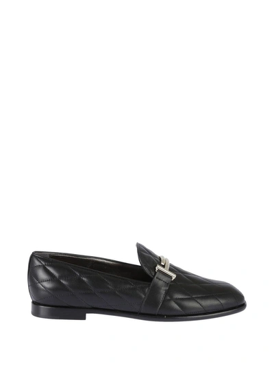 Shop Tod's Quilted Loafers