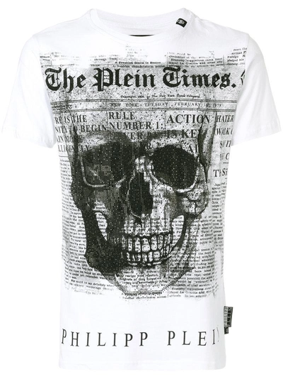 Shop Philipp Plein Use Printed T-shirt