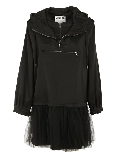 Shop Moschino Hooded Dress