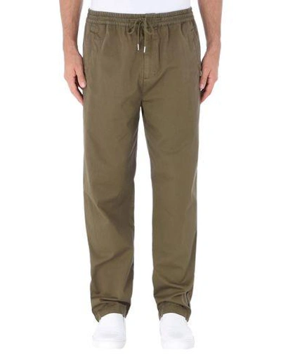 Shop Folk Casual Pants In Military Green
