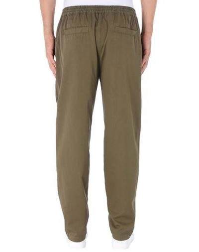 Shop Folk Casual Pants In Military Green