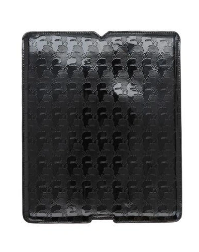 Shop Karl Lagerfeld Tablet Case In Black