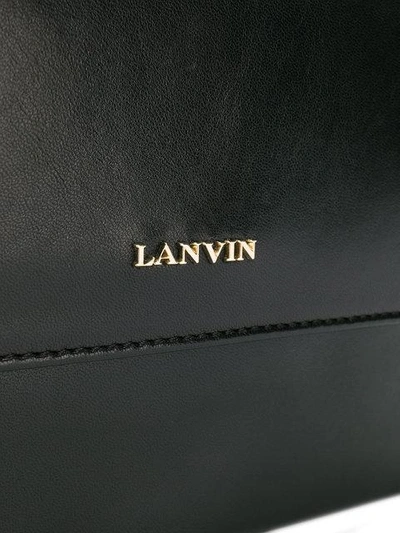 Shop Lanvin Sugar Shoulder Bag - Black