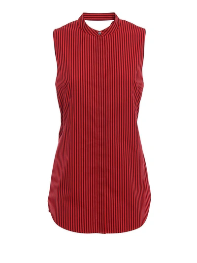 Shop 3.1 Phillip Lim / フィリップ リム Back Knot Sleeveless Shirt In Red