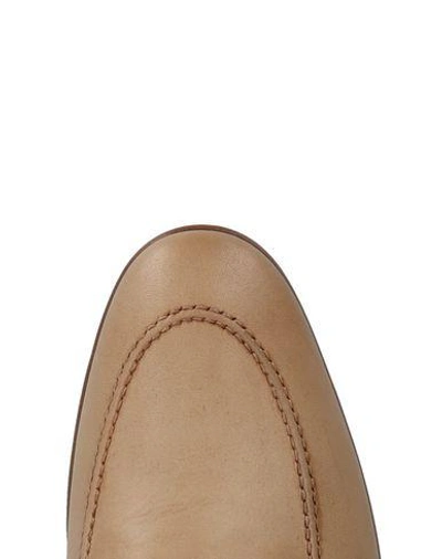 Shop A.testoni Loafers In Sand