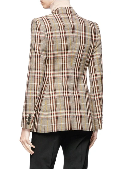 Shop Theory 'power' Virgin Wool Check Plaid Suiting Jacket