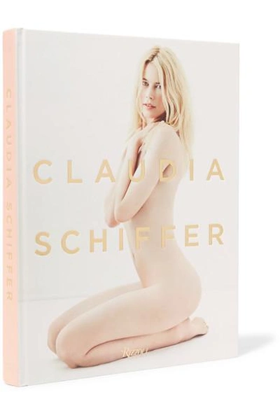 Shop Rizzoli Claudia Schiffer Hardcover Book In White