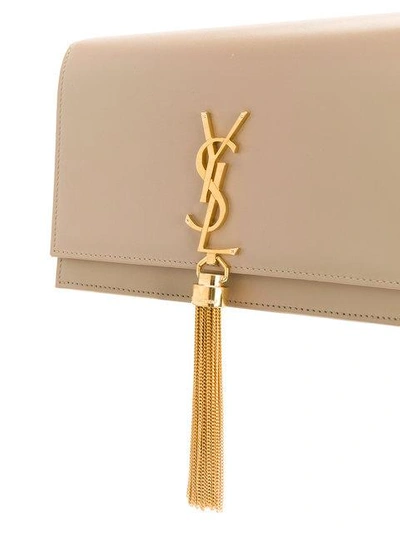 Shop Saint Laurent Kate Tassel Shoulder Bag