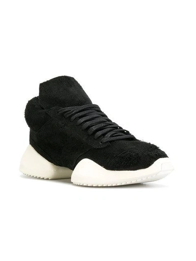Shop Rick Owens Adidas Edition Vicious Runner Sneakers - Black