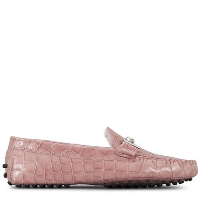 Shop Tod's Effect Leather In Pink