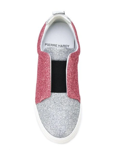 Shop Pierre Hardy Glitter Slip