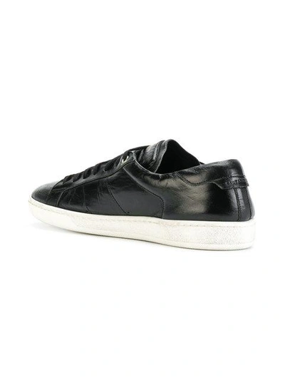 Shop Saint Laurent Sl/06 Sneakers In Black