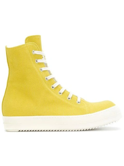 Shop Rick Owens Drkshdw Lace-up Hi-tops