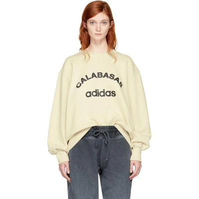 Yeezy Calabasas Cotton jersey Sweatshirt Season 5 In Beige ModeSens