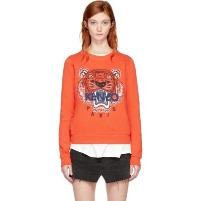 Kenzo sale orange sweater