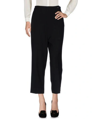 Shop Maje Casual Pants In Black