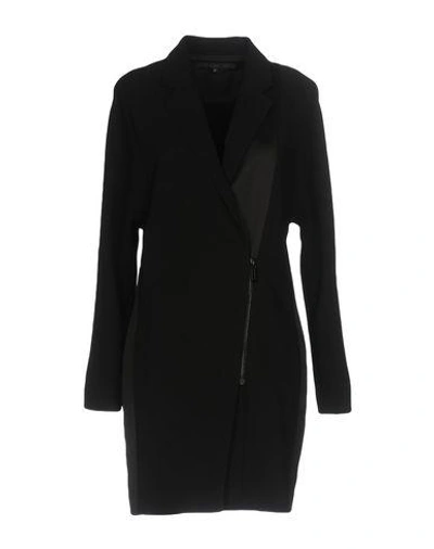 Shop Barbara Bui Full-length Jacket In Black