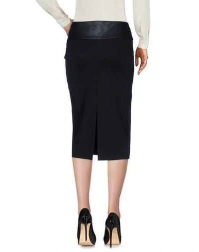 Shop Maje Knee Length Skirt In Black