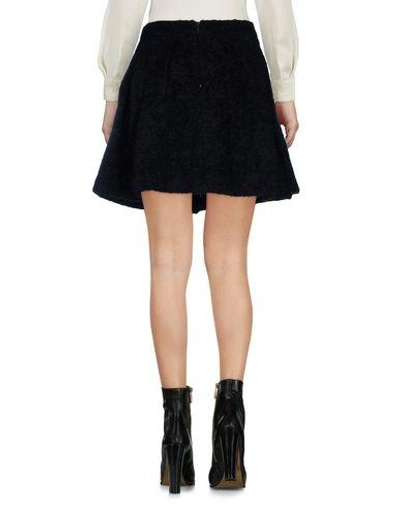 Shop Karl Lagerfeld Mini Skirt In Black