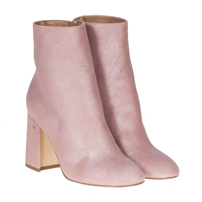 Shop Laurence Dacade Ankle Boots In Pink