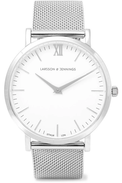 Shop Larsson & Jennings Lugano Silver-plated Watch