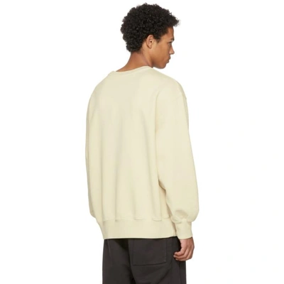 Shop Yeezy Off-white Calabasas Sweatshirt In Jupiter