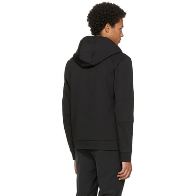 Shop Fendi Black Words Zip Hoodie