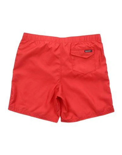 Shop Dolce & Gabbana Swim Shorts In Red