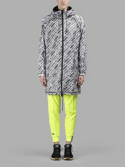 Shop Adidas Originals By Alexander Wang Adidas By Alexander Wang Black And White Reversible Parka Jacket In In Collaboration With Alexander Wang