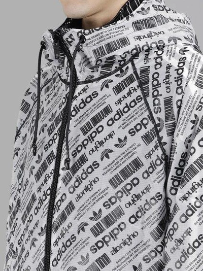 Shop Adidas Originals By Alexander Wang Adidas By Alexander Wang Black And White Reversible Parka Jacket In In Collaboration With Alexander Wang