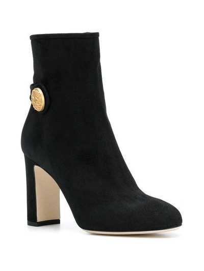 Shop Dolce & Gabbana Vally Ankle Boots In 80999