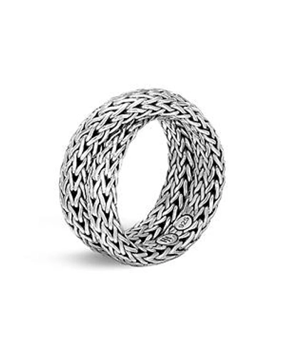 Shop John Hardy Sterling Silver Classic Chain Crossover Ring