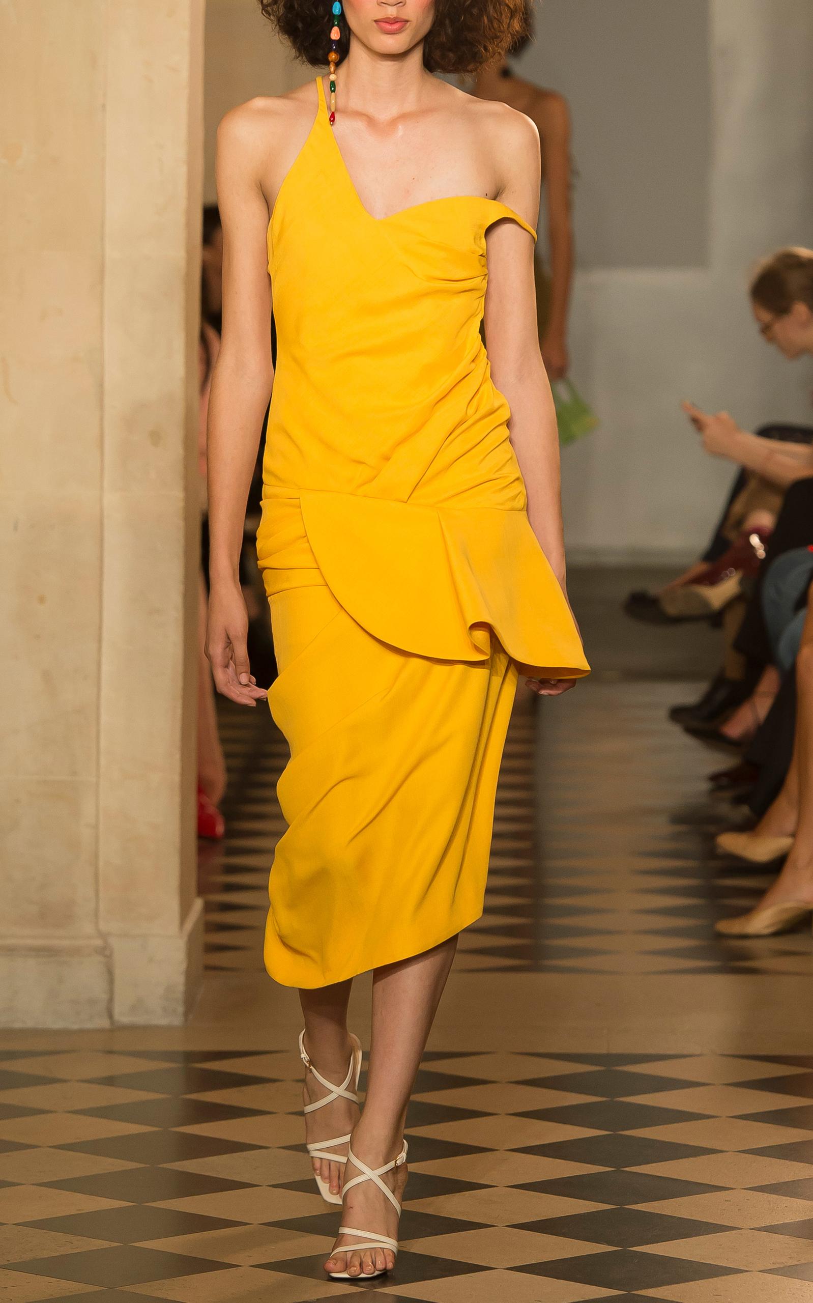 jacquemus yellow dress