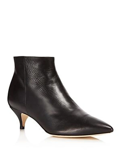 Shop Kate Spade New York Women's Olly Leather Booties In Black