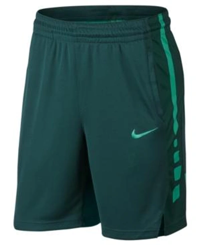 Shop Nike Men's Elite Dri-fit 9" Basketball Shorts In Dk Atomic Teal