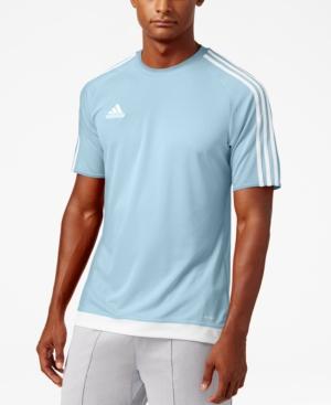 light blue adidas soccer jersey