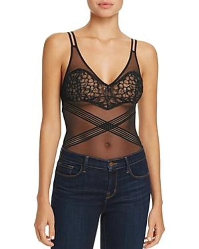 Shop Calvin Klein Vixen Bodysuit In Black