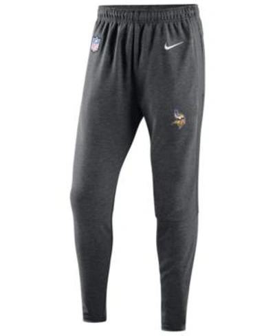 Shop Nike Men's Minnesota Vikings Travel Pants In Anthracite