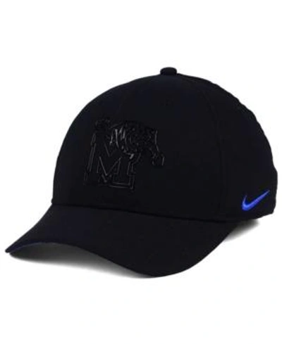 Shop Nike Memphis Tigers Col Cap In Black/blue