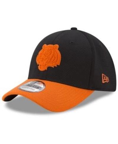 Shop New Era Cincinnati Bengals Logo Surge 39thirty Cap In Orange/black