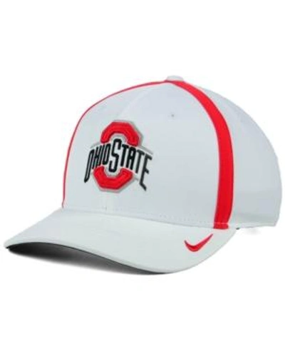 Shop Nike Ohio State Buckeyes Aerobill Sideline Coaches Cap In White