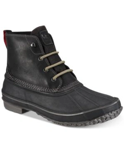 Shop Ugg Men's Zetik Waterproof Boots Men's Shoes In Black