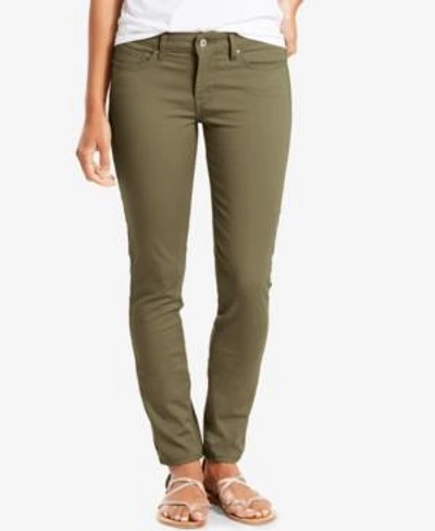 Shop Levi's 711 Skinny 4-way Stretch Jeans In Natural