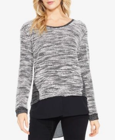 Shop Vince Camuto Two By  Layered-look Sweater In Rose Buff
