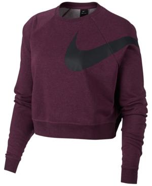 nike dry versa training crop top