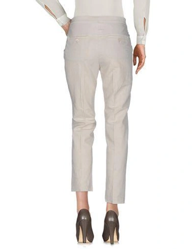 Shop Brunello Cucinelli Casual Pants In Beige