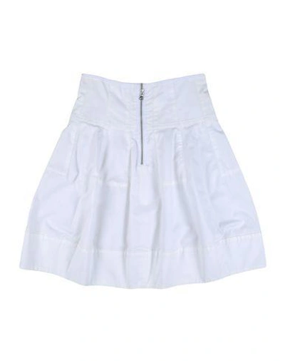 Shop Pinko Skirt In White