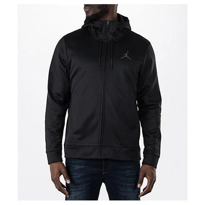 Shop Nike Men's Air Jordan Therma 23 Alpha Training Jacket, Black