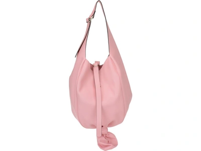 Shop Jw Anderson J.w. Anderson Knot Hobo Bag In Bubblegum