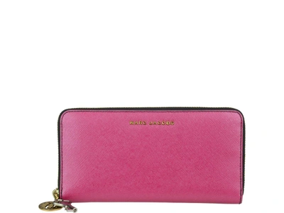 Shop Marc Jacobs Standard Continental Wallet In Pink
